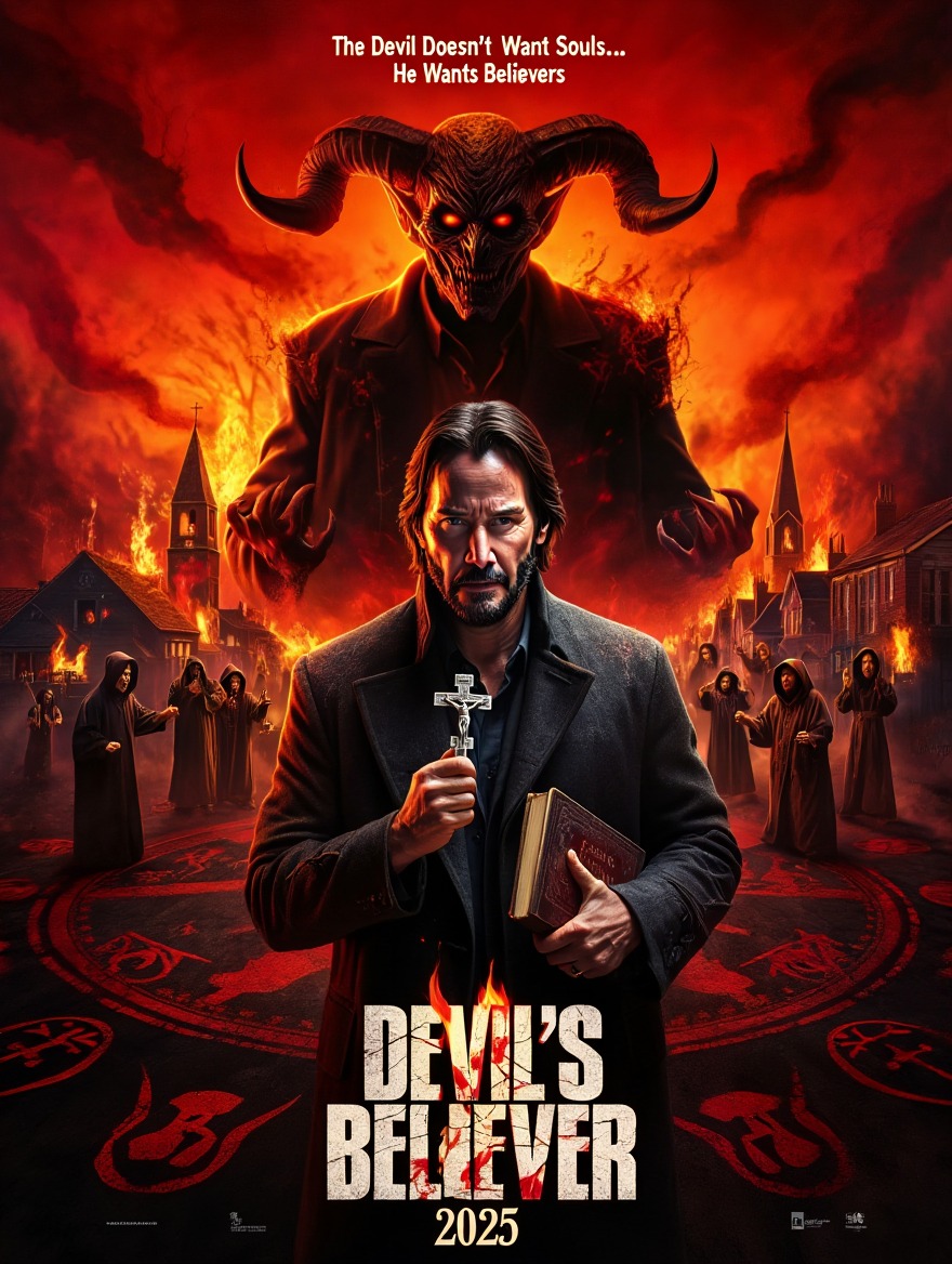 Movies - 🎬 Devil’s Believer (2025) Starring: Keanu Reeves In Devil’s ...