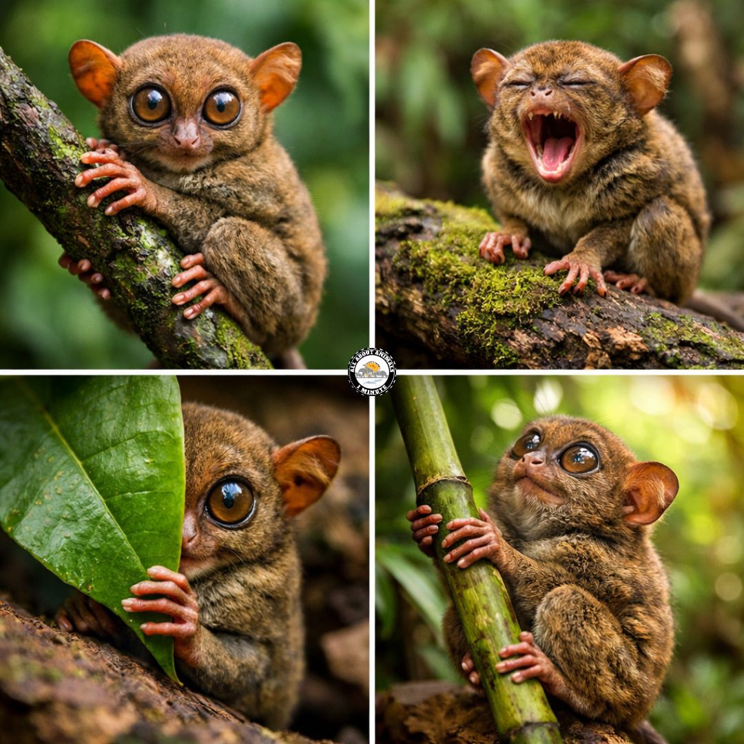 All - 💚👀 Philippine Tarsier: The Wide-Eyed Forest Guardian 🌿📷 Meet one ...