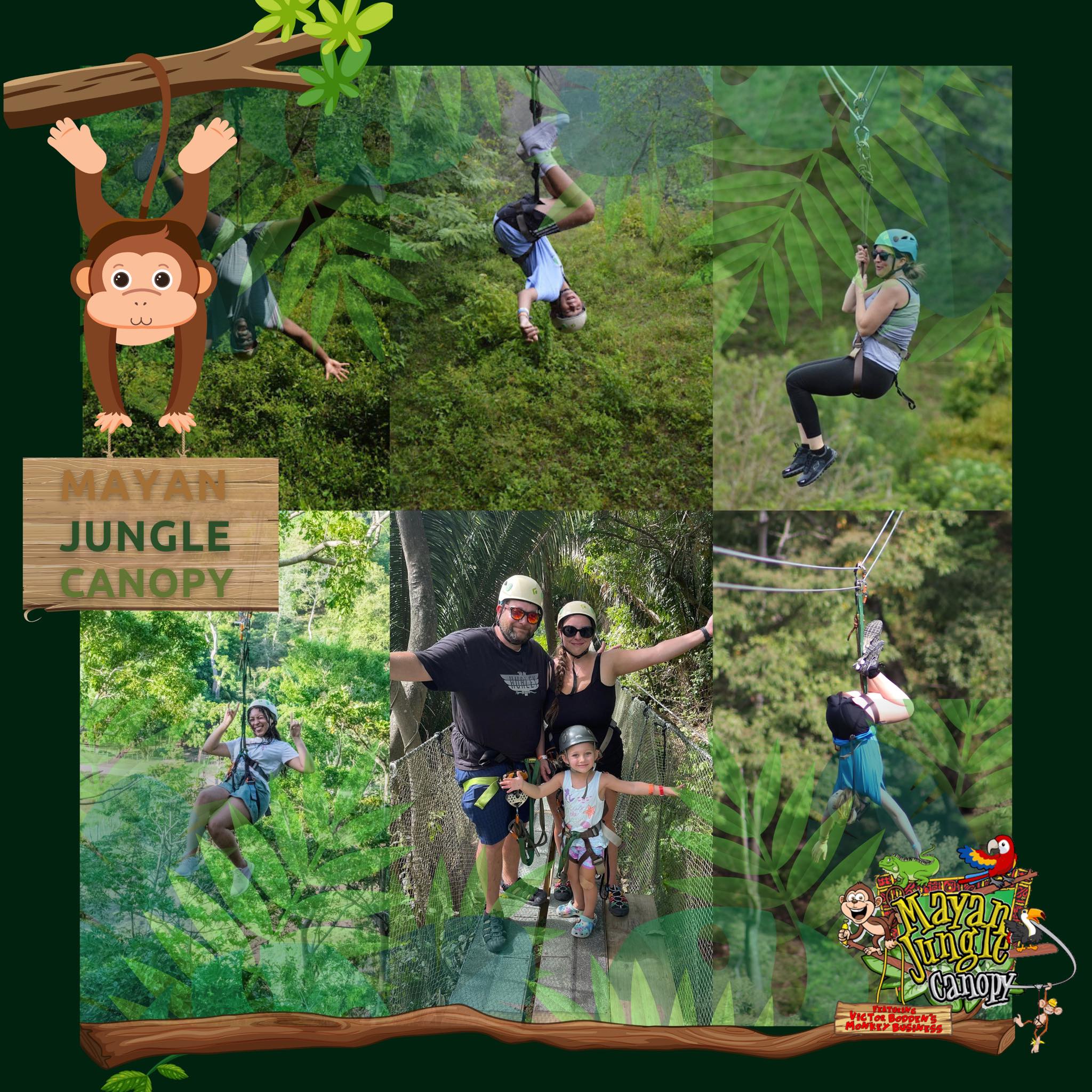 Mayan Jungle Canopy Zipline | Roatán