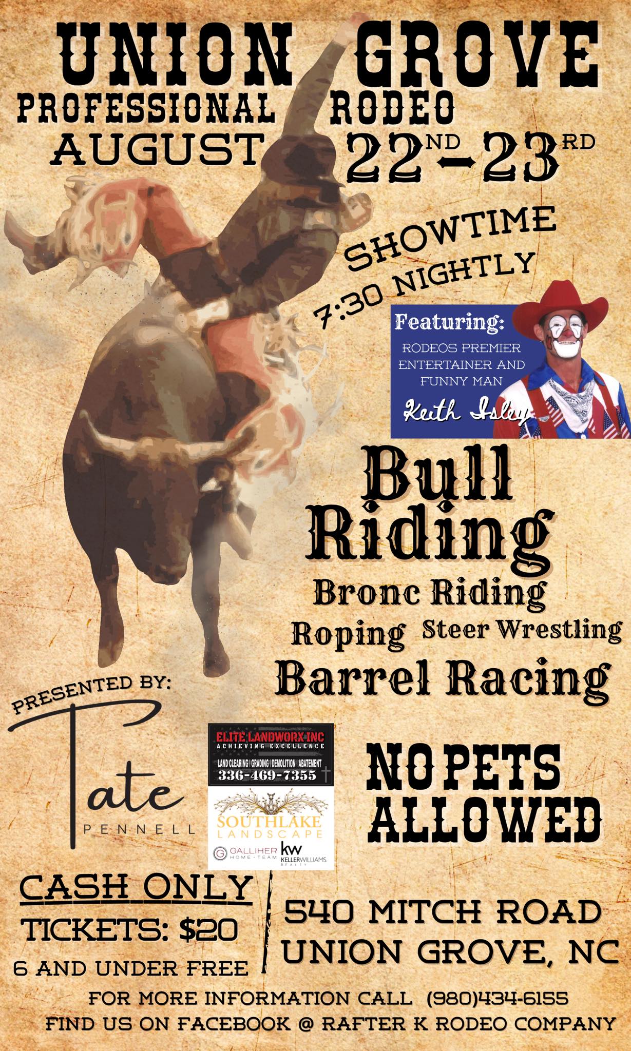 Union Grove Pro Rodeo | Union Grove NC