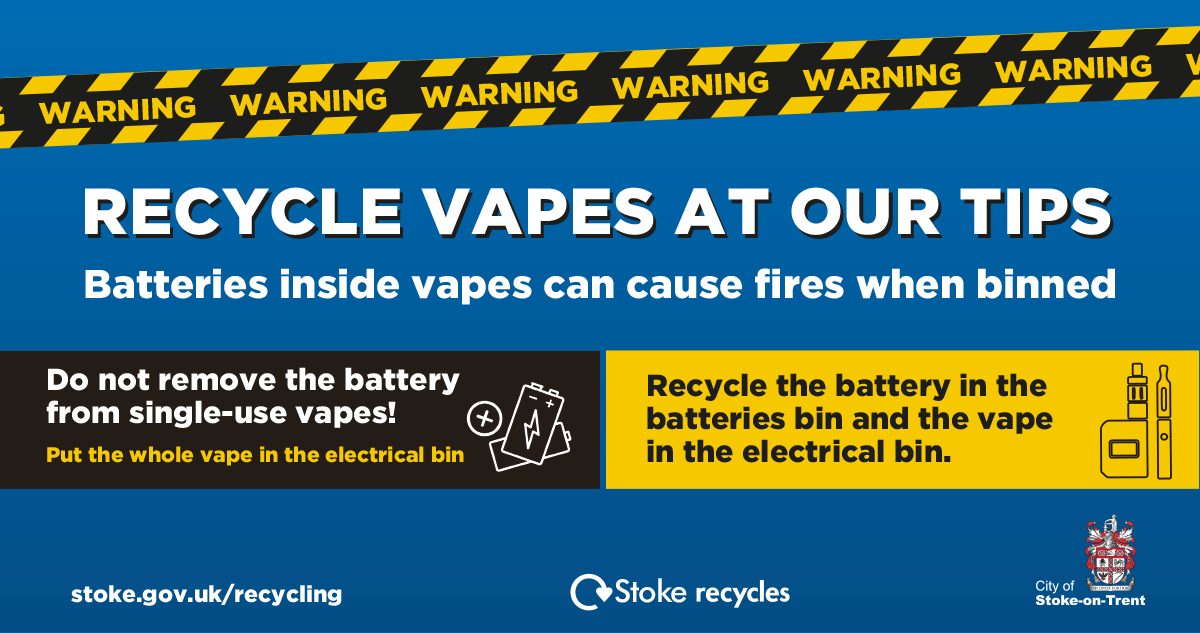 recycle disposable vapes uk 😮A shocking five million are thrown away each week. Why is this a problem? The small batteries that power the vapes can cause fires, especially when they get into the E-liquid flavor:ALOE GRAPE ALOE WATERMELON Pax Mini Hyde One 5% Nicotine