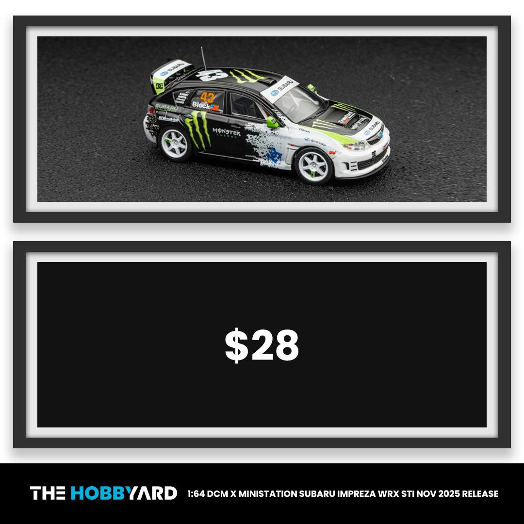 The Hobbyard - 🛒 PRE-ORDER 🛒 1:64 DCM x MINISTATION Subaru Impreza WRX ...