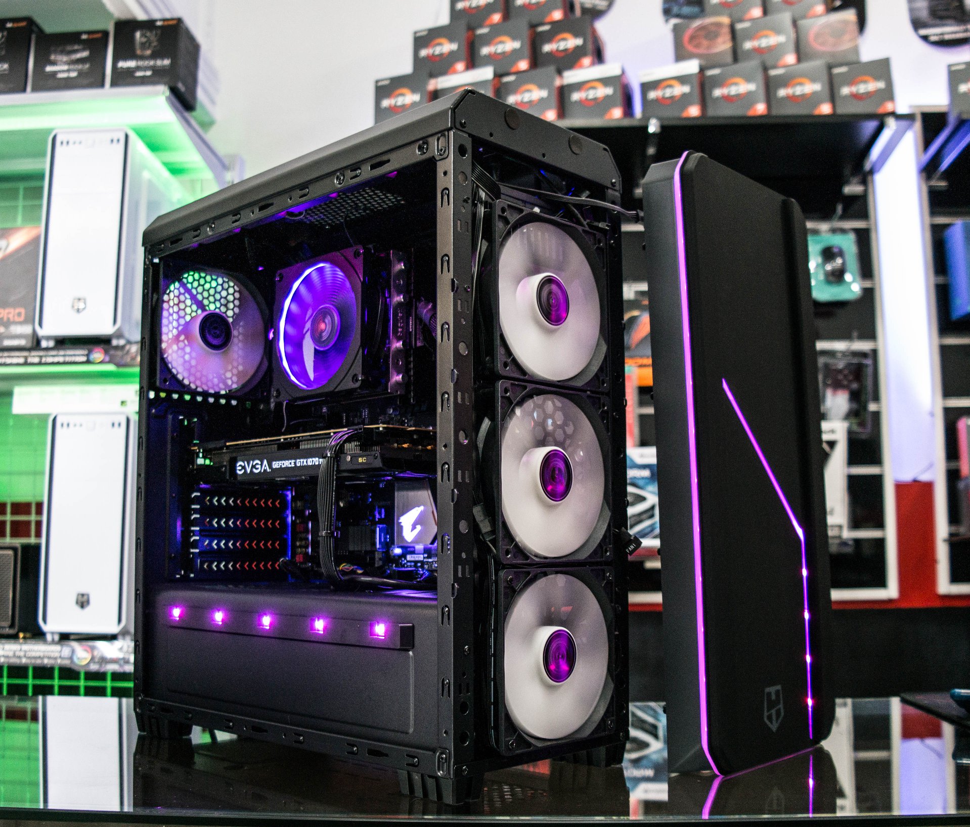Ryzen 7 2700x build components