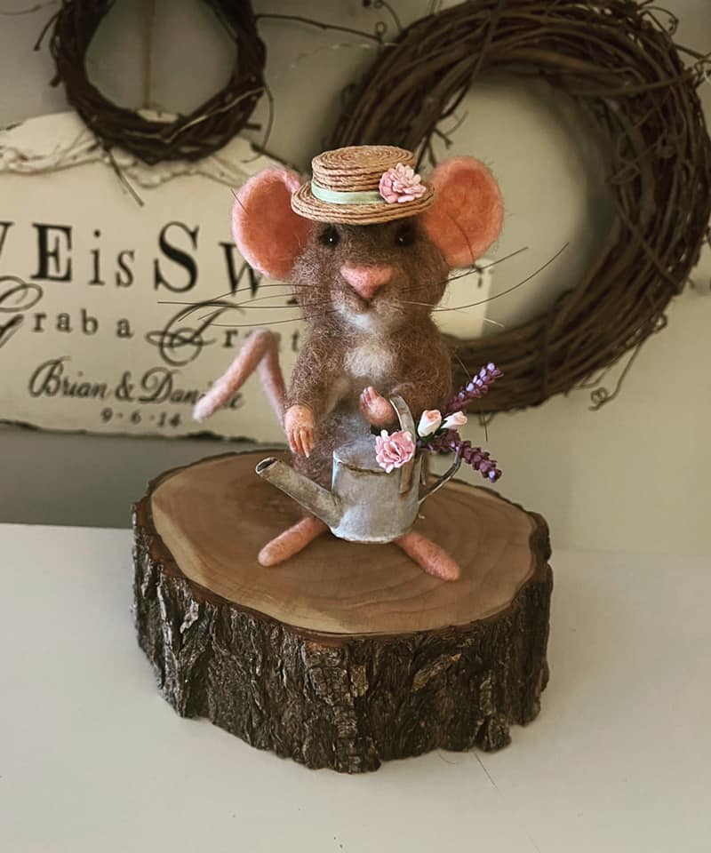 Farmhouse Felts - Happy Spring! A recent order - needle... | Facebook
