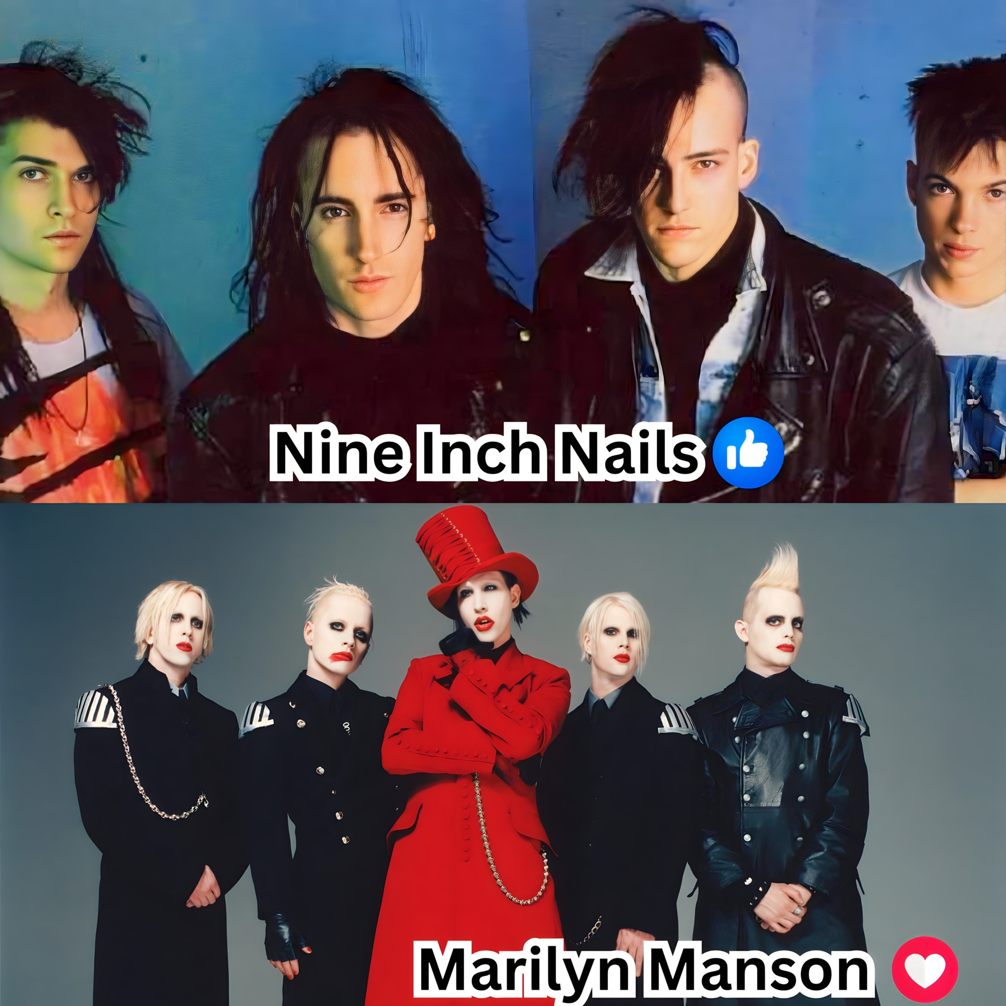 Nine Inch Nails and Marilyn Manson define industrial rock