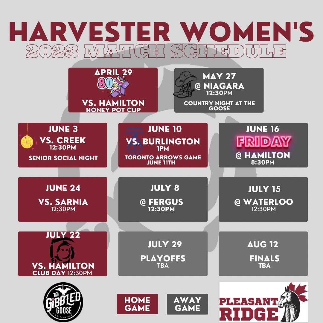 ANNOUNCING THE 2023 MATCH... - Norfolk Harvesters Rugby Club