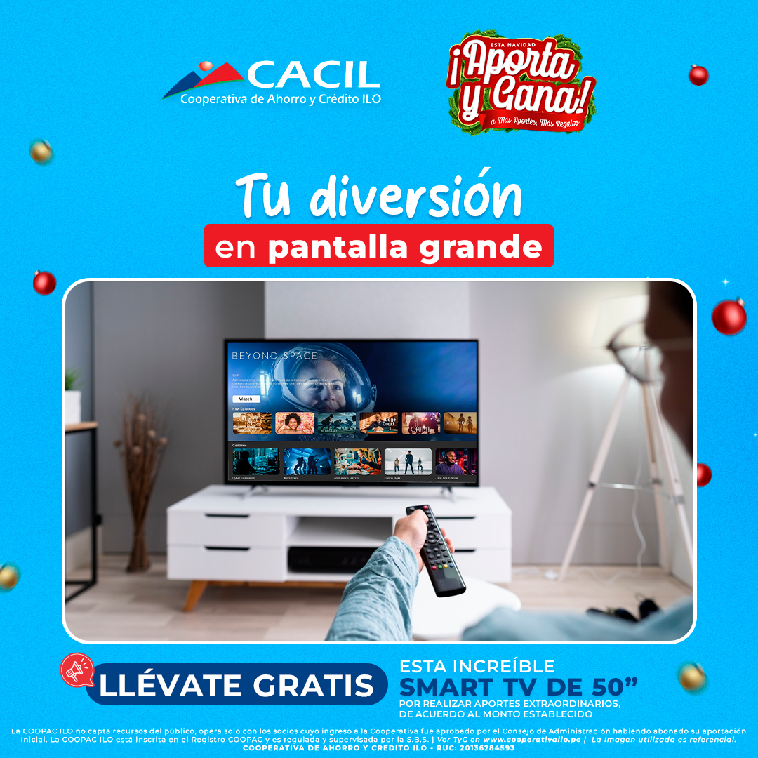 🤩 ¡𝗗𝗜𝗦𝗙𝗥𝗨𝗧𝗔... - CACIL - Cooperativa de Ahorro y Crédito Ilo