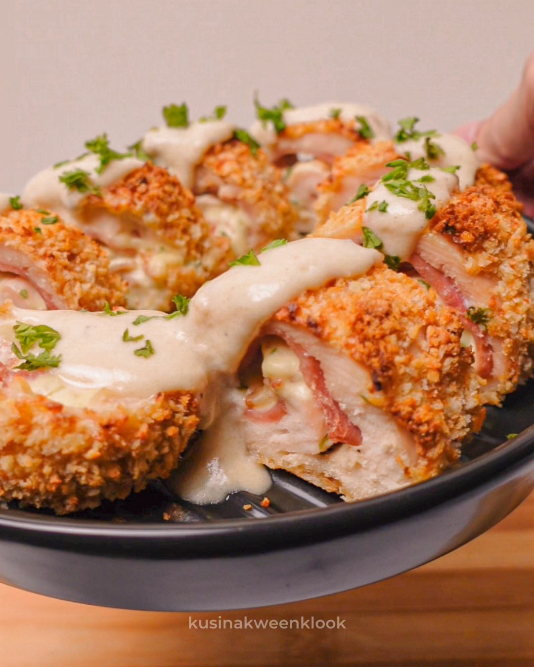Kusina Kween - Cream Cheese Chicken Cordon Bleu Recipe🍗🧀... | Facebook