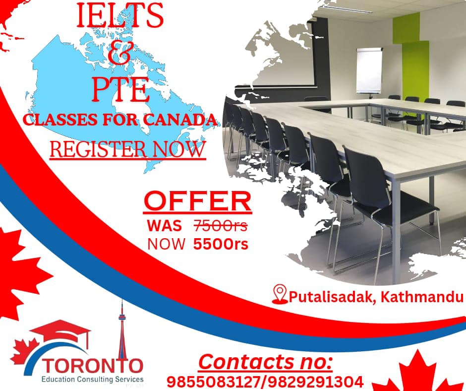 Toronto - Offer! Offer! Offer Enroll Now for IELTS & PTE CLASS Start ...