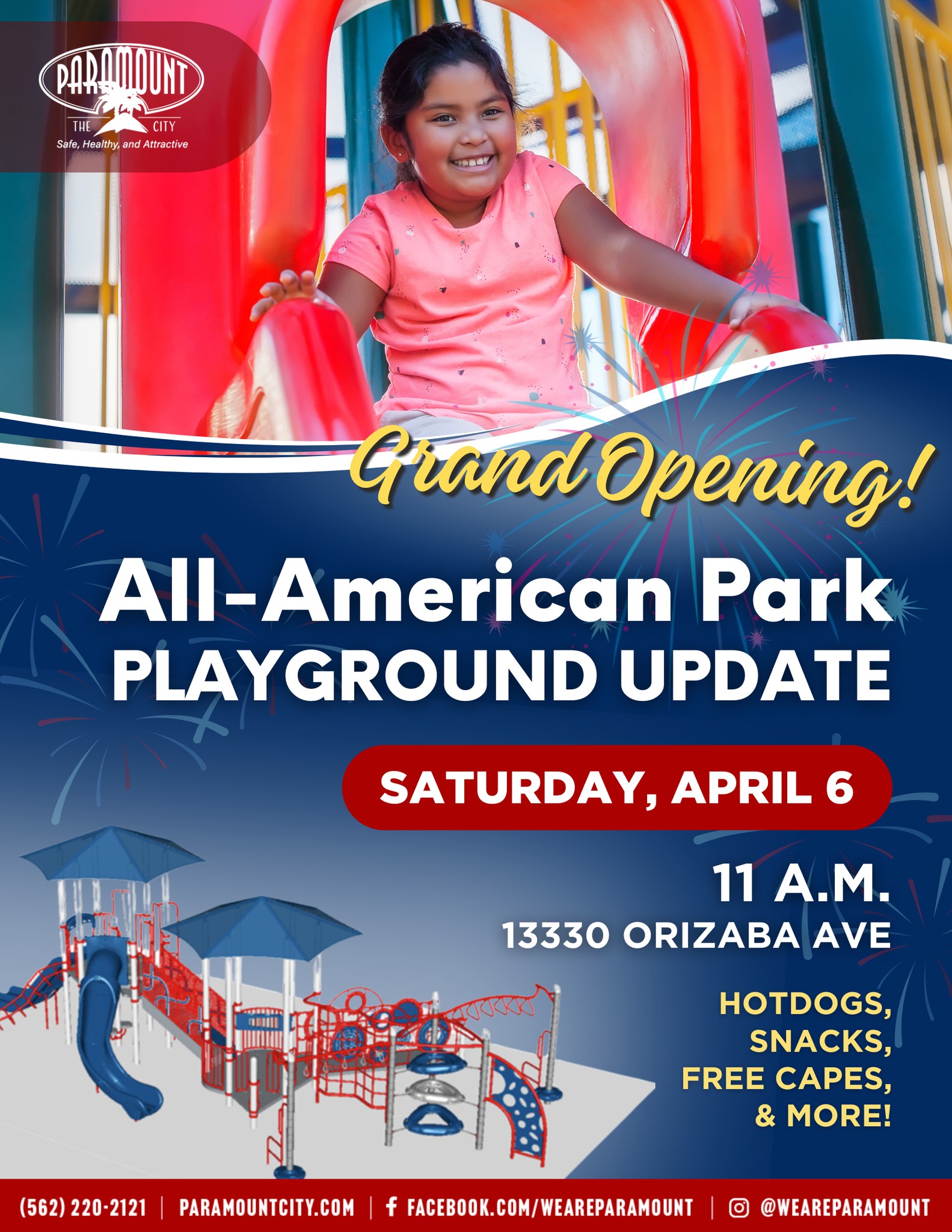 📣 Come celebrate our grand opening of... - City of Paramount | Facebook