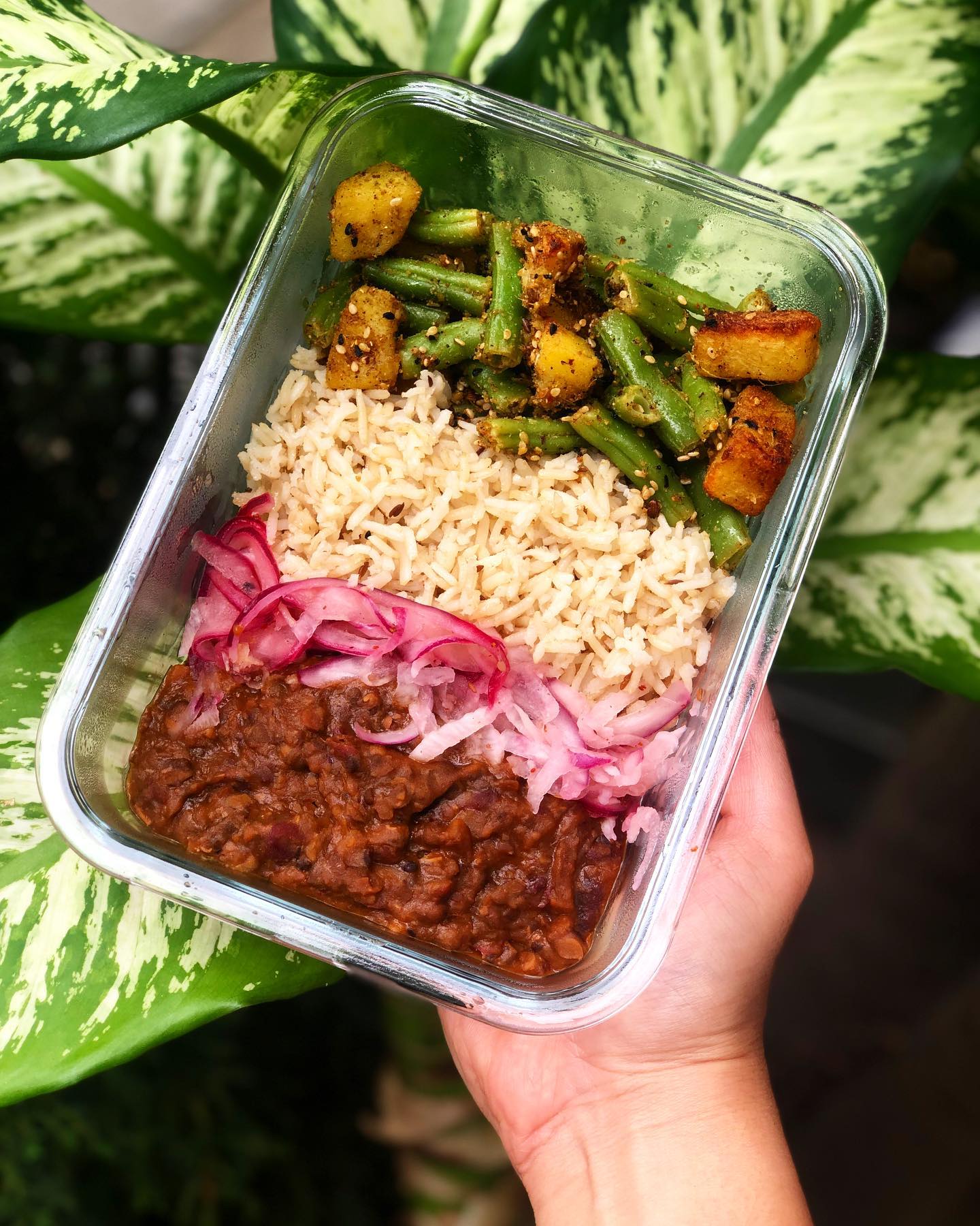 Eatdarlingeat - Today’s meal ~ Sesame greens beans and... | Facebook