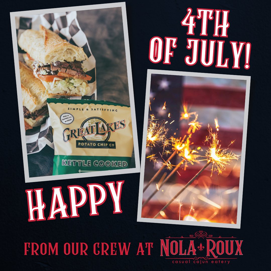 NolaRoux - Happy 4th of July! 🇺🇸 Enjoy the fireworks,... | Facebook