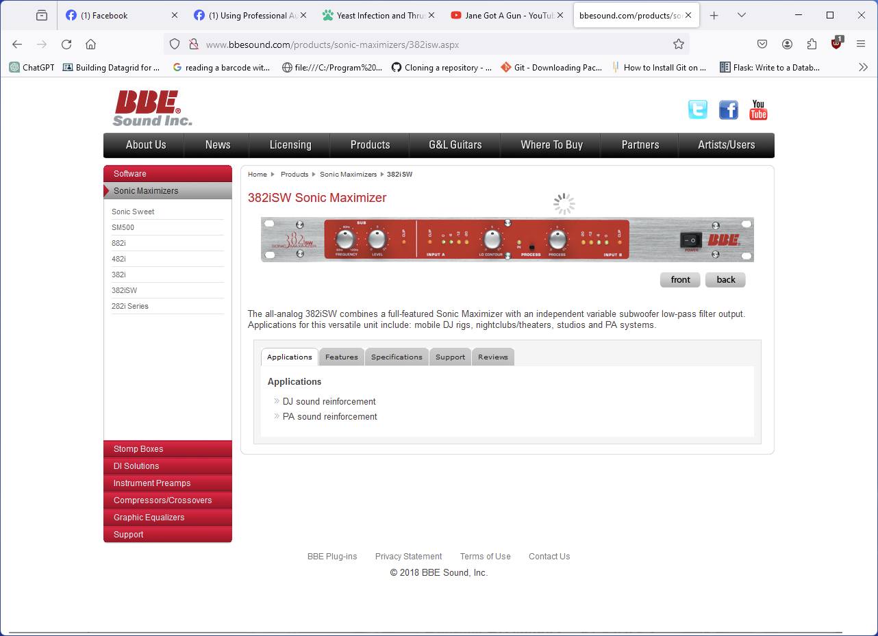 What is the BBE IC replacement for the Sonic Maximizer 822?