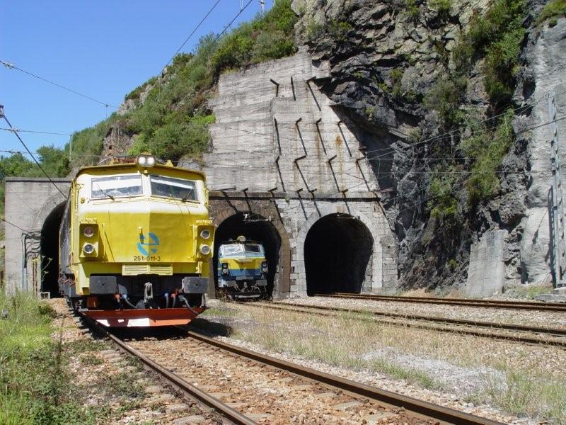 Renfe 269 class locomotive, built by CAF under license by