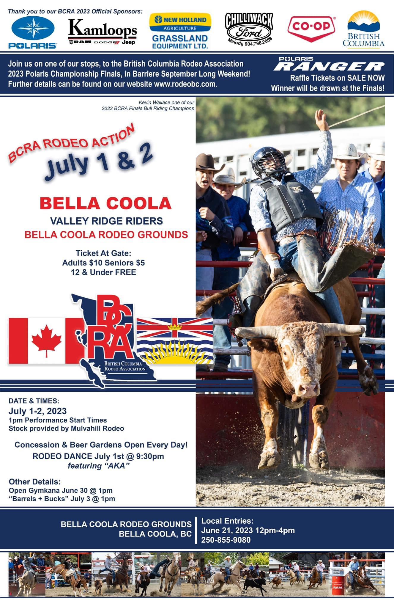 Bella Coola’s 2023 Rodeo Weekend is... - Visit Bella Coola | Facebook