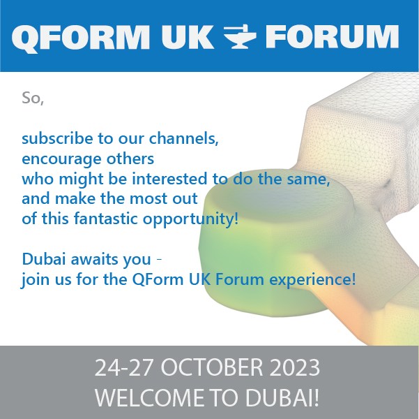 QForm - Metal Forming / Forging And Extrusion / CAE / FEM / Software