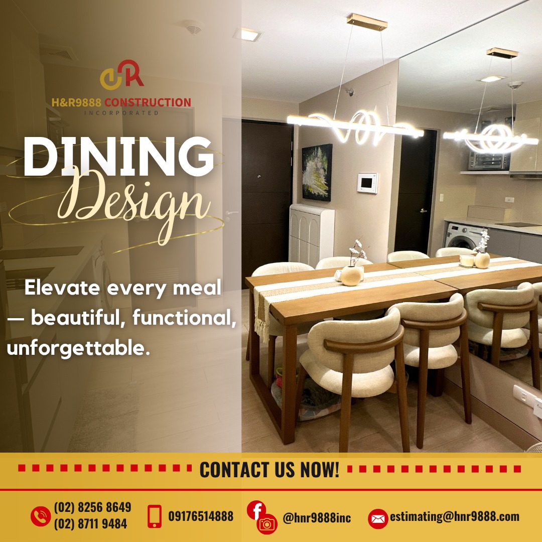 H&R - "A well-designed dining space sets the tone for every gathering 🍽 ...