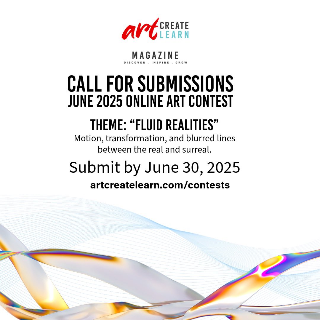 🎨 CALL FOR ARTISTS – June Contest Now... - Art Create Learn | Facebook