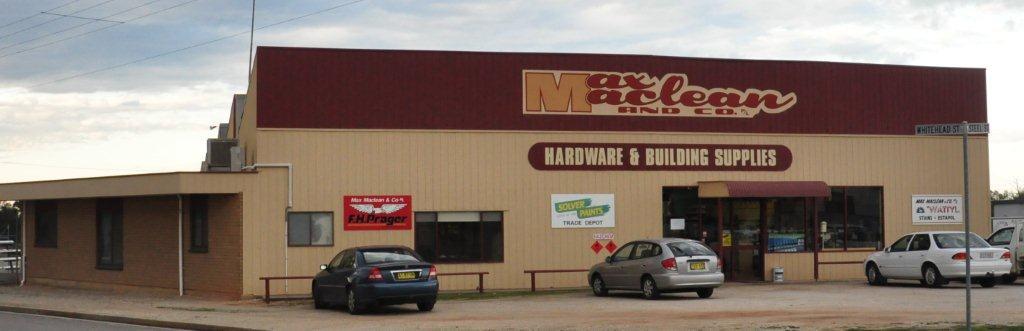 Max Maclean & Co Hardware & Building Supplies | Corowa NSW