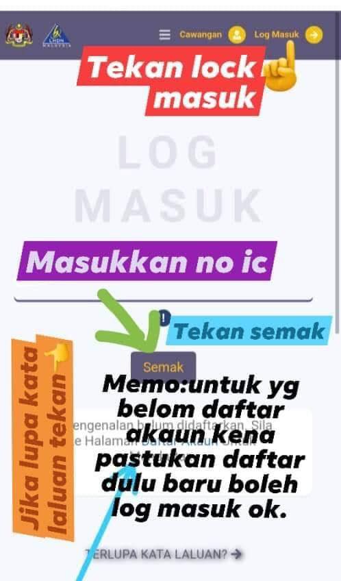 Tutorial Cara Mohon Online Borang Bpr Makan Sedap Johor Facebook