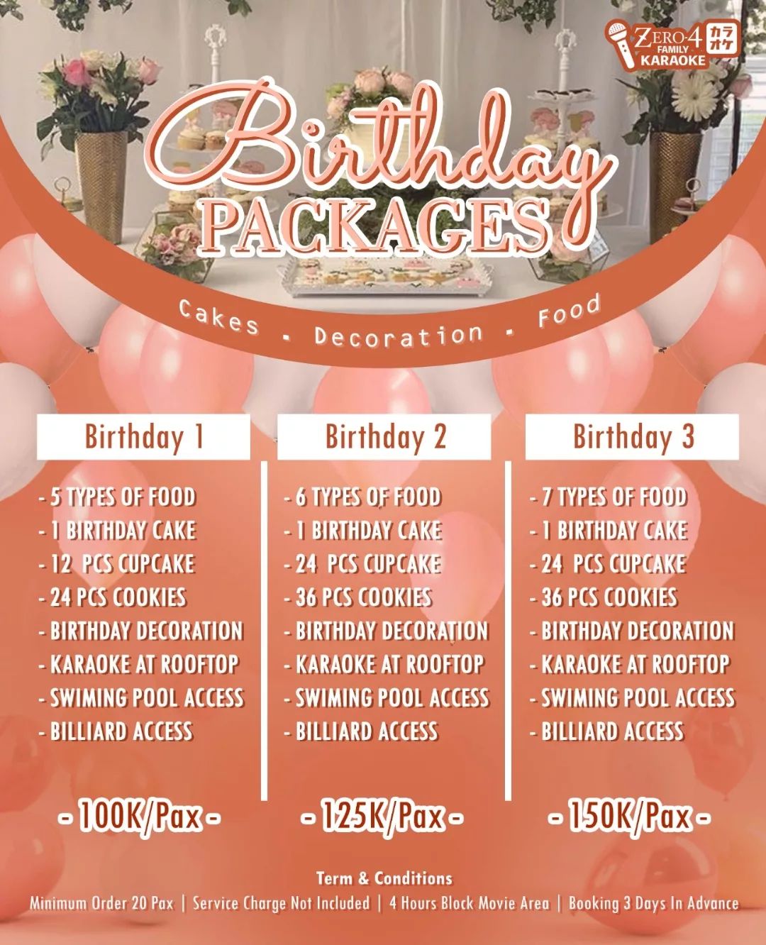 🚨🚨NEW PACKAGES AT ROOFTOP POOL &... - Family Karaoke Zero-4