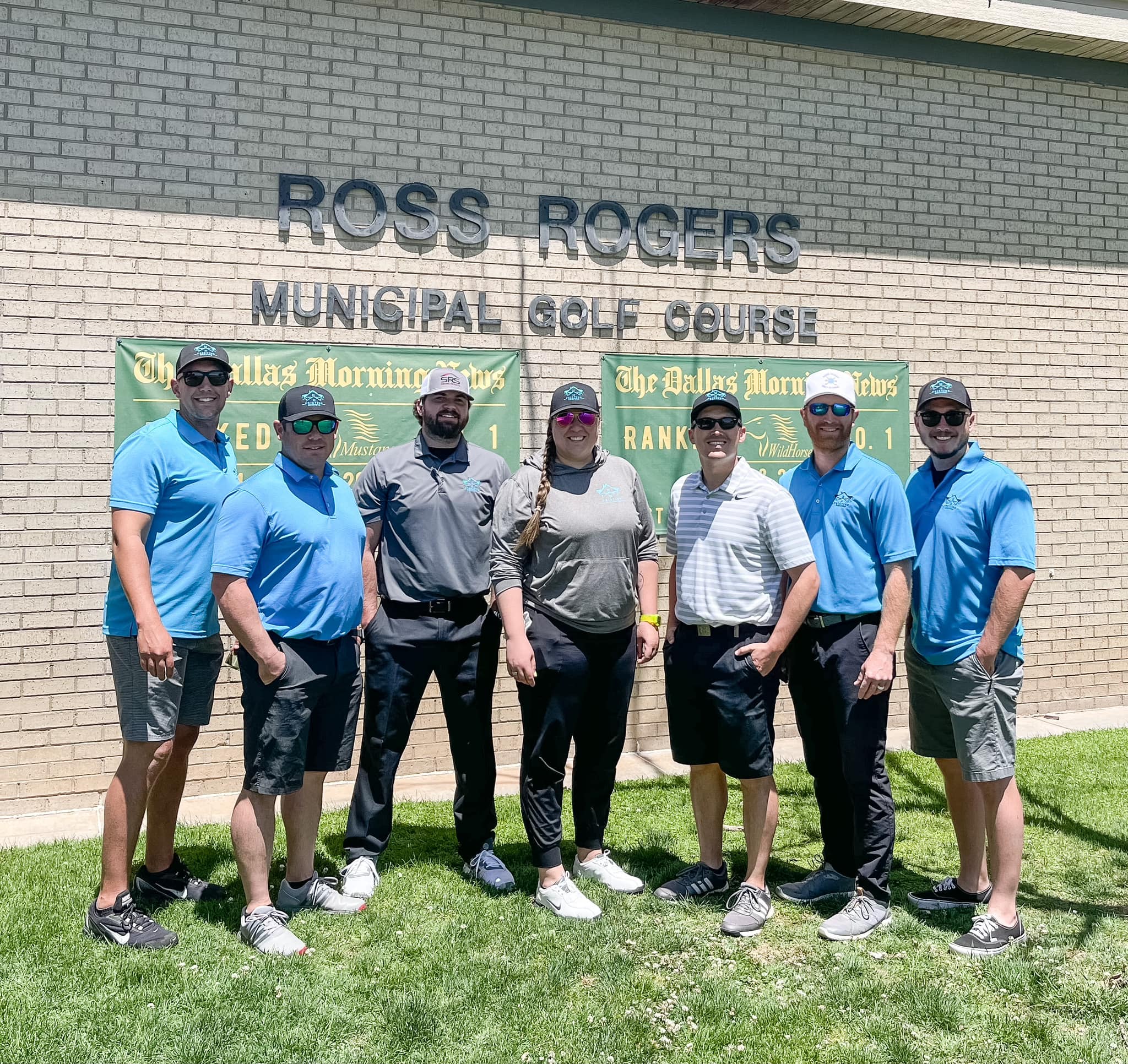 Pristine Roofing's golf day.