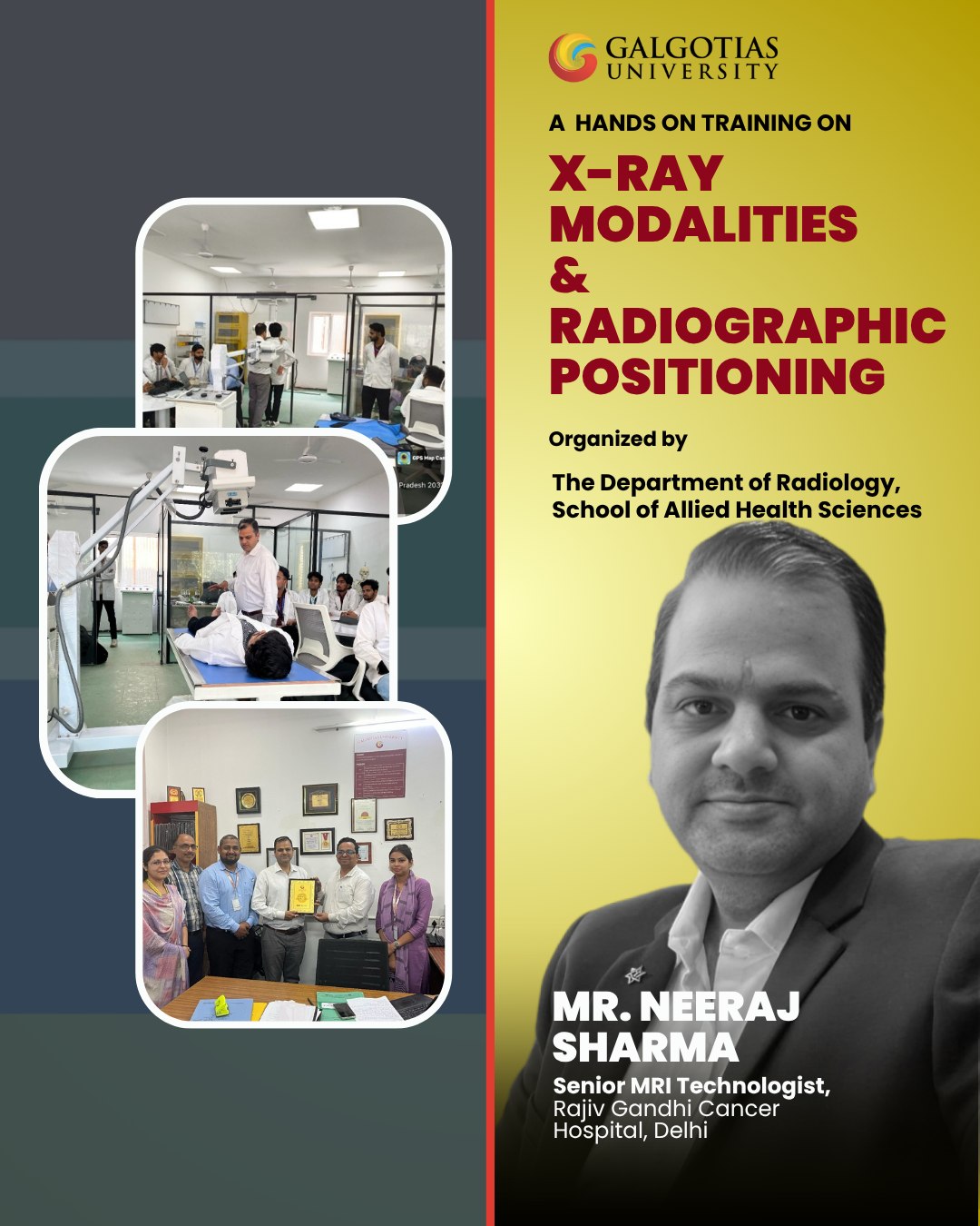 Hands-On Training on X-ray... - Galgotias University | Facebook