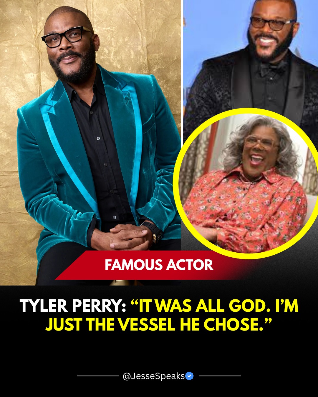 Jesse Speaks - Tyler Perry has said Jesus Christ is “the... | Facebook