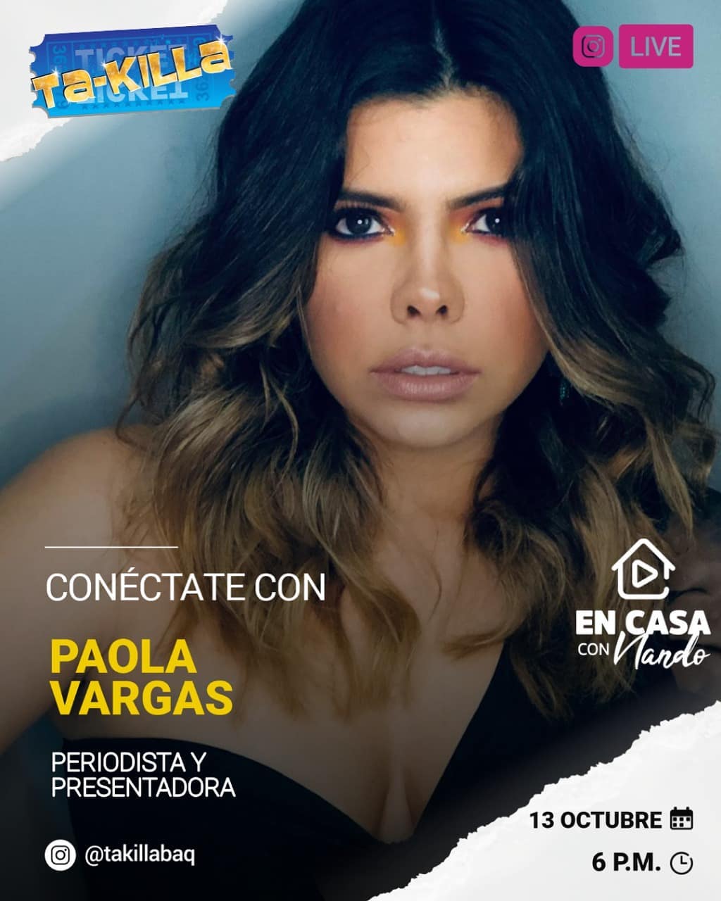 Ta-killa - Hoy tendremos la visita de una periodista y presentadora que ...