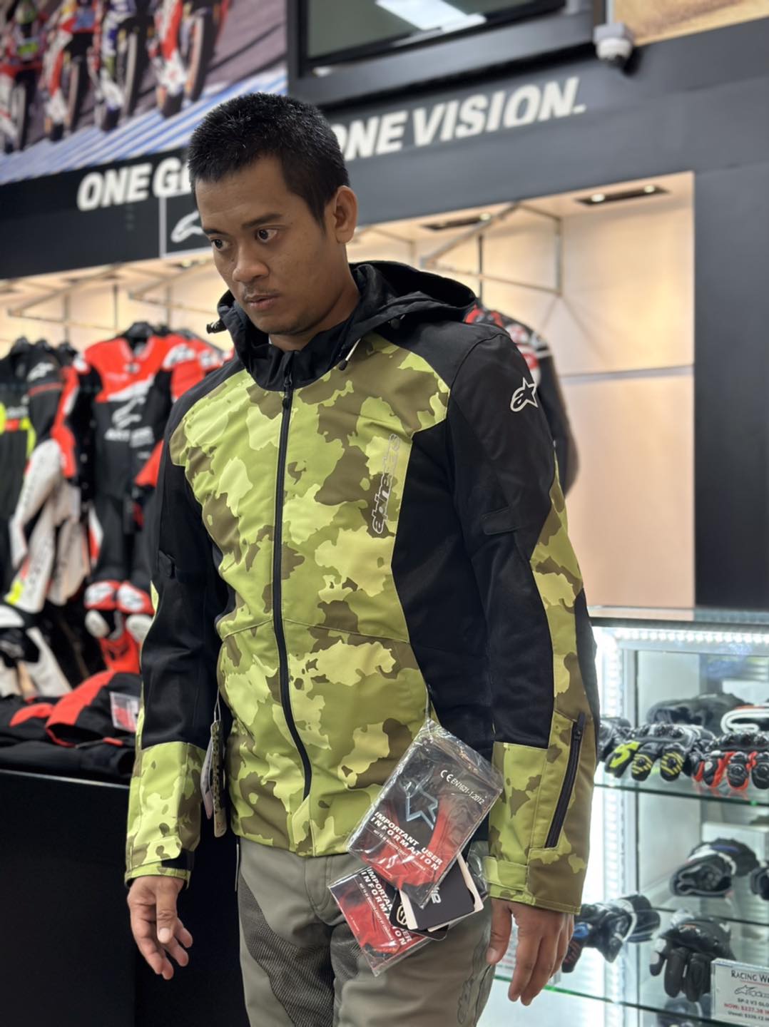ALPINESTARS BADGER AIR PARKA (ASIAN FIT) NO EXCHANGE, NO REFUND