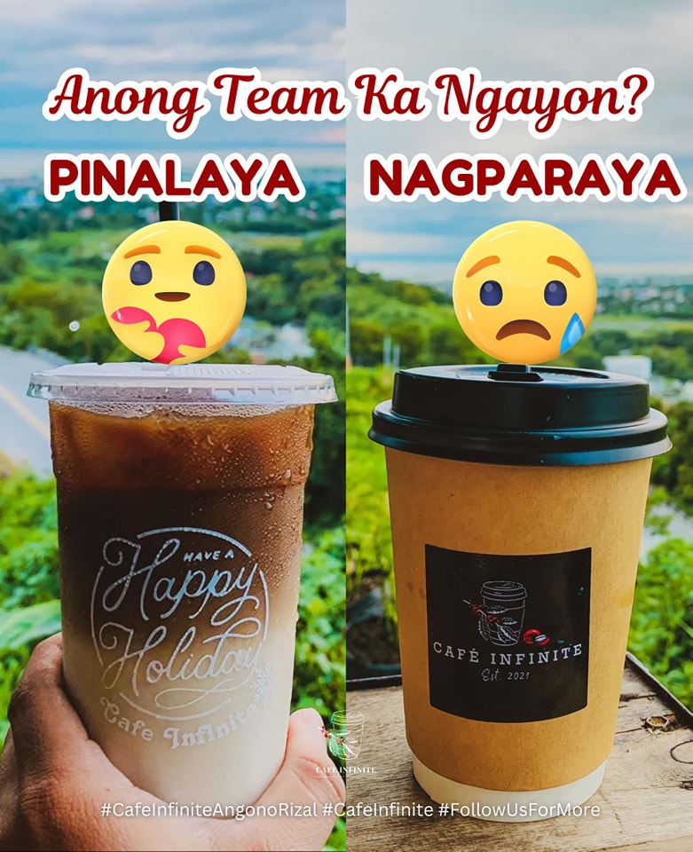 Café - React ka naman kung anong team ka! 🇵🇭🫣☕ ---------- #cafeinfinite ...