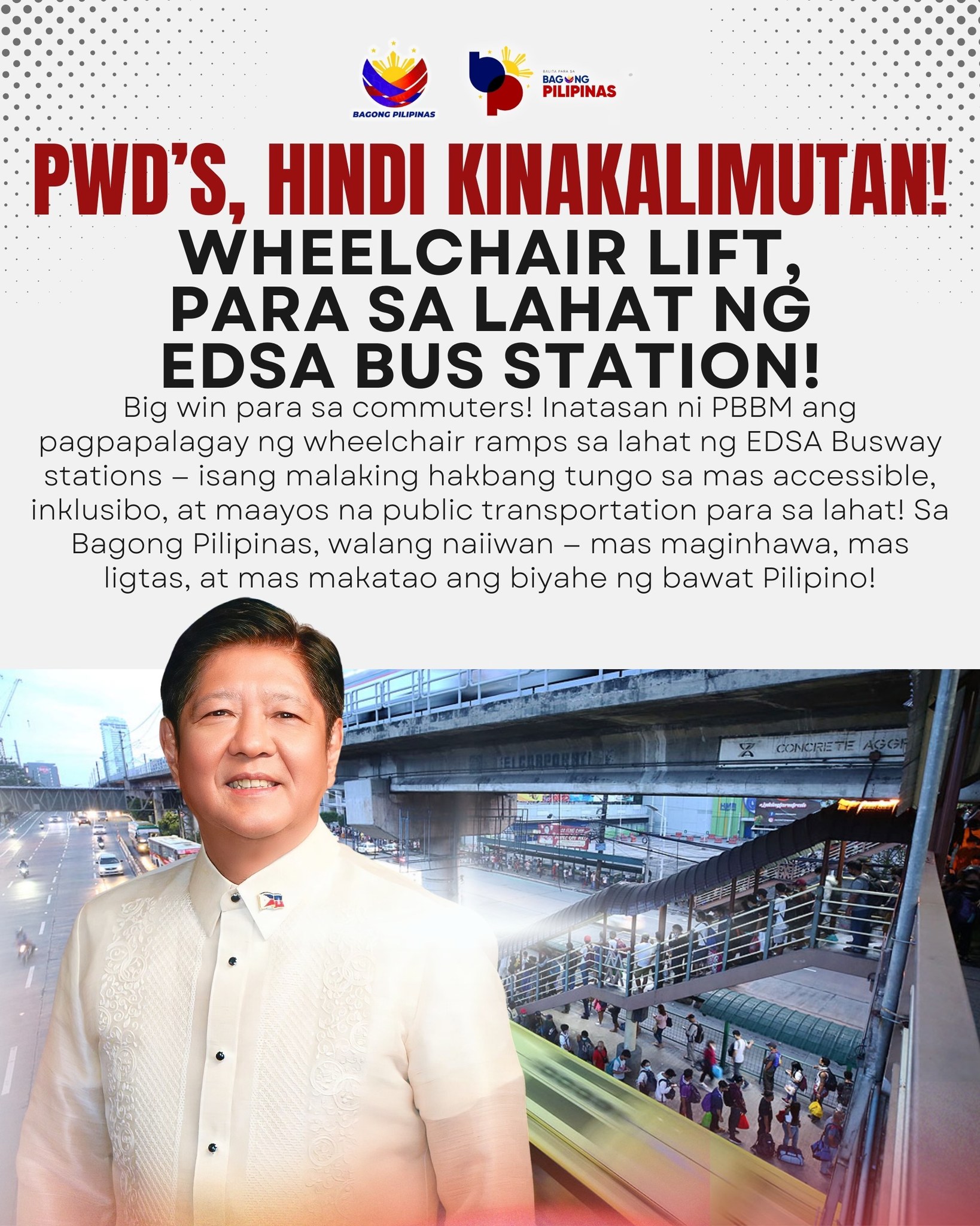 Balita - Big win para sa commuters! Inatasan ni PBBM ang pagpapalagay ...