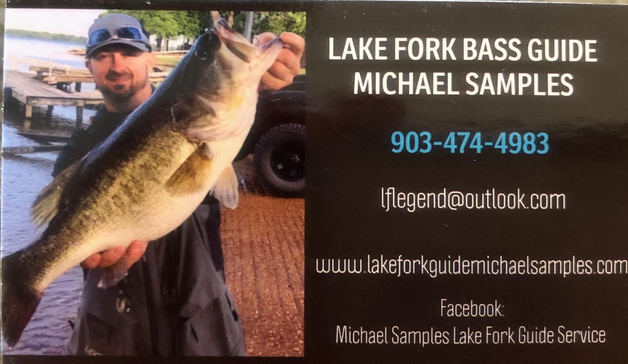 Michael Samples Lake Fork Guide Service | Alba TX