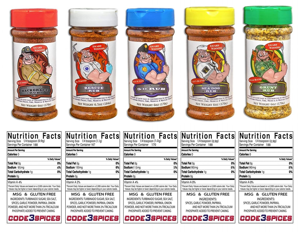 The ORIGINAL 5.... - Code 3 Spices - www.code3spices.com