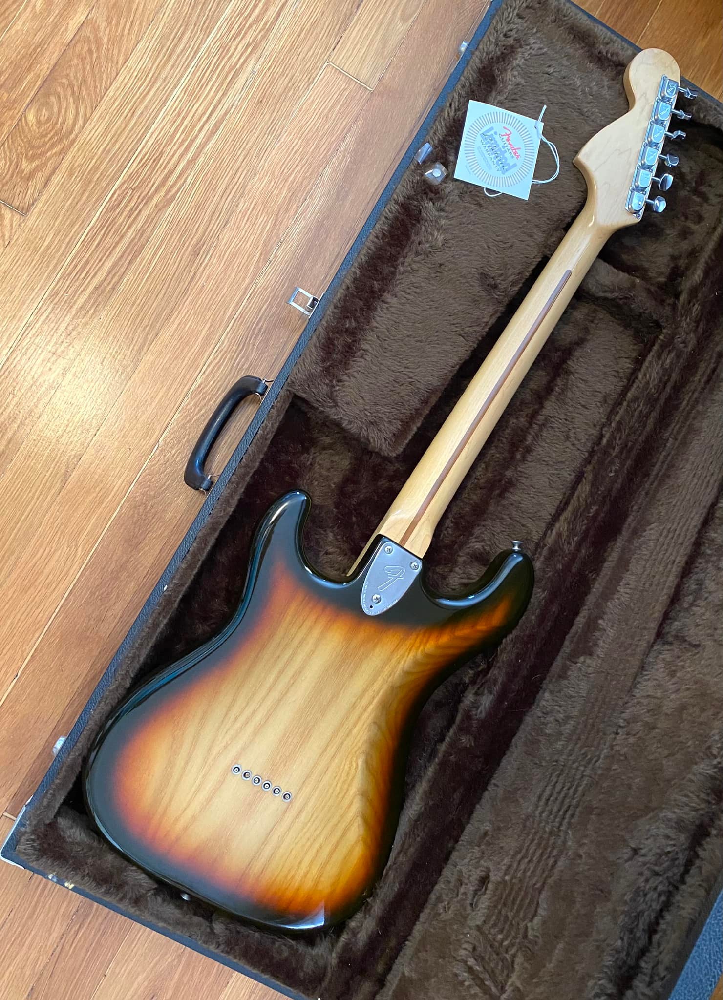 Near mint 1979 Fender Stratocaster hard tail in sunburst