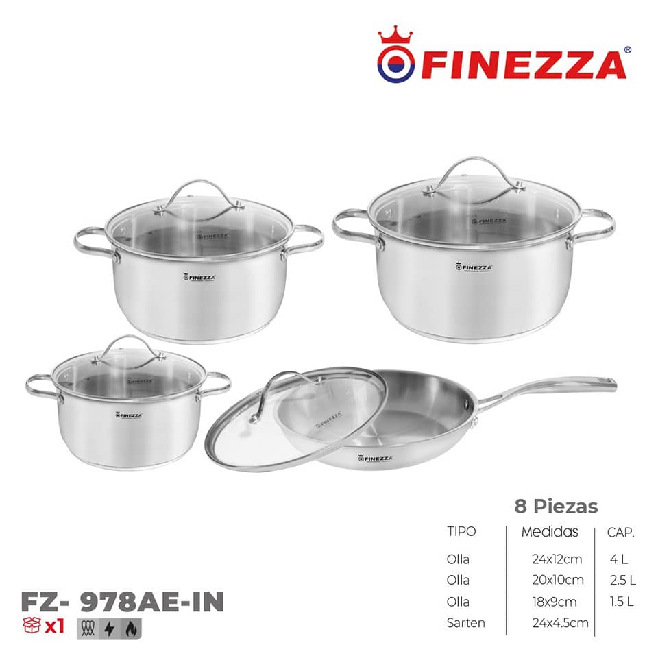 Productos Finezza calidad en tu cocina