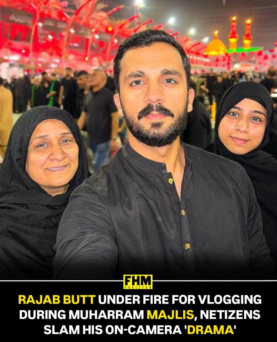 FHM Pakistan - Rajab Butt is facing online backlash for... | Facebook