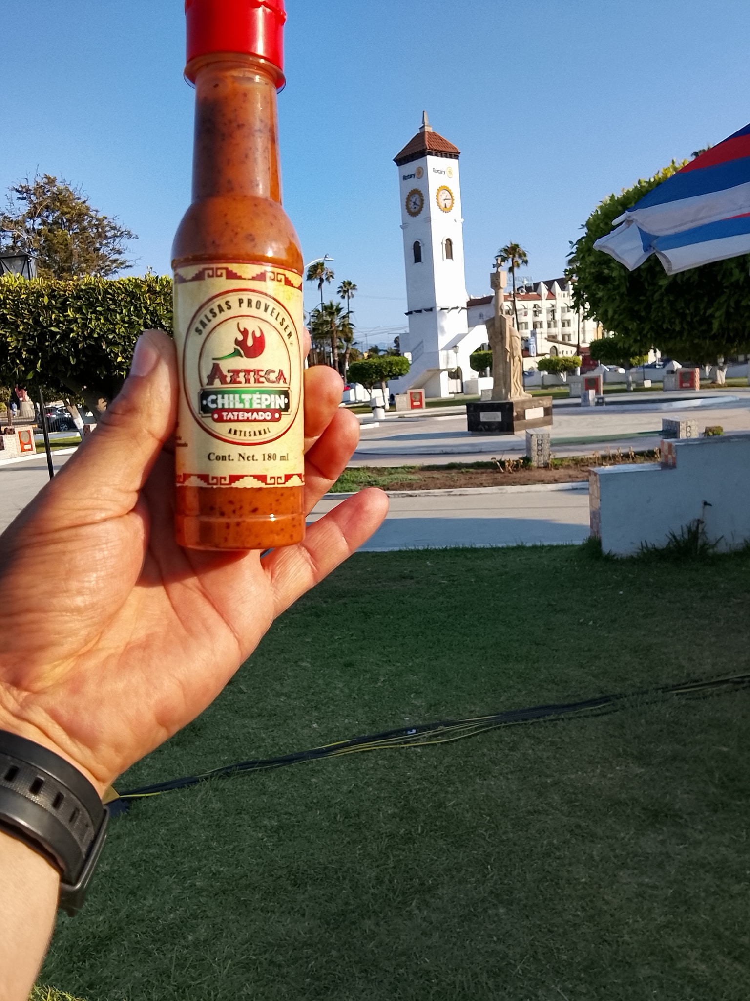 Salsa azteca de chiltepin tatemado | Ensenada