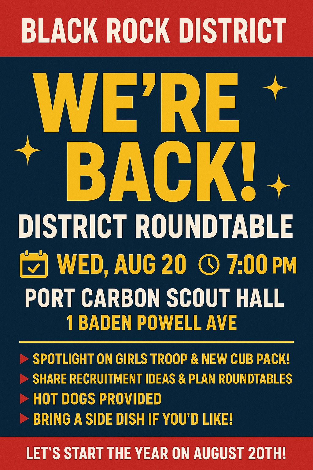 Black - 🚨 BLACK ROCK DISTRICT – WE’RE BACK! 🚨 Our first District ...