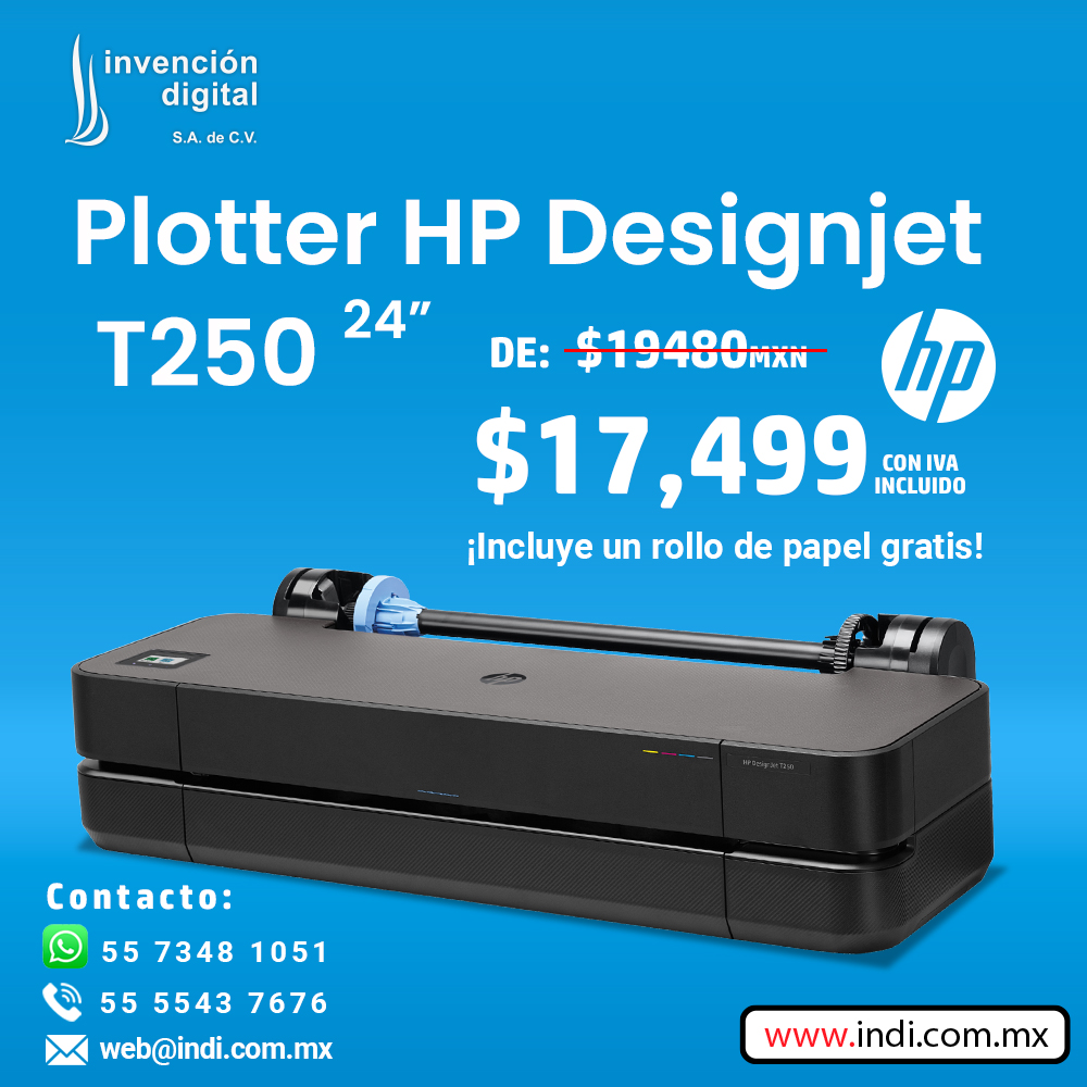 😎 Adquiere tu plotter para... - Invención Digital SA de CV