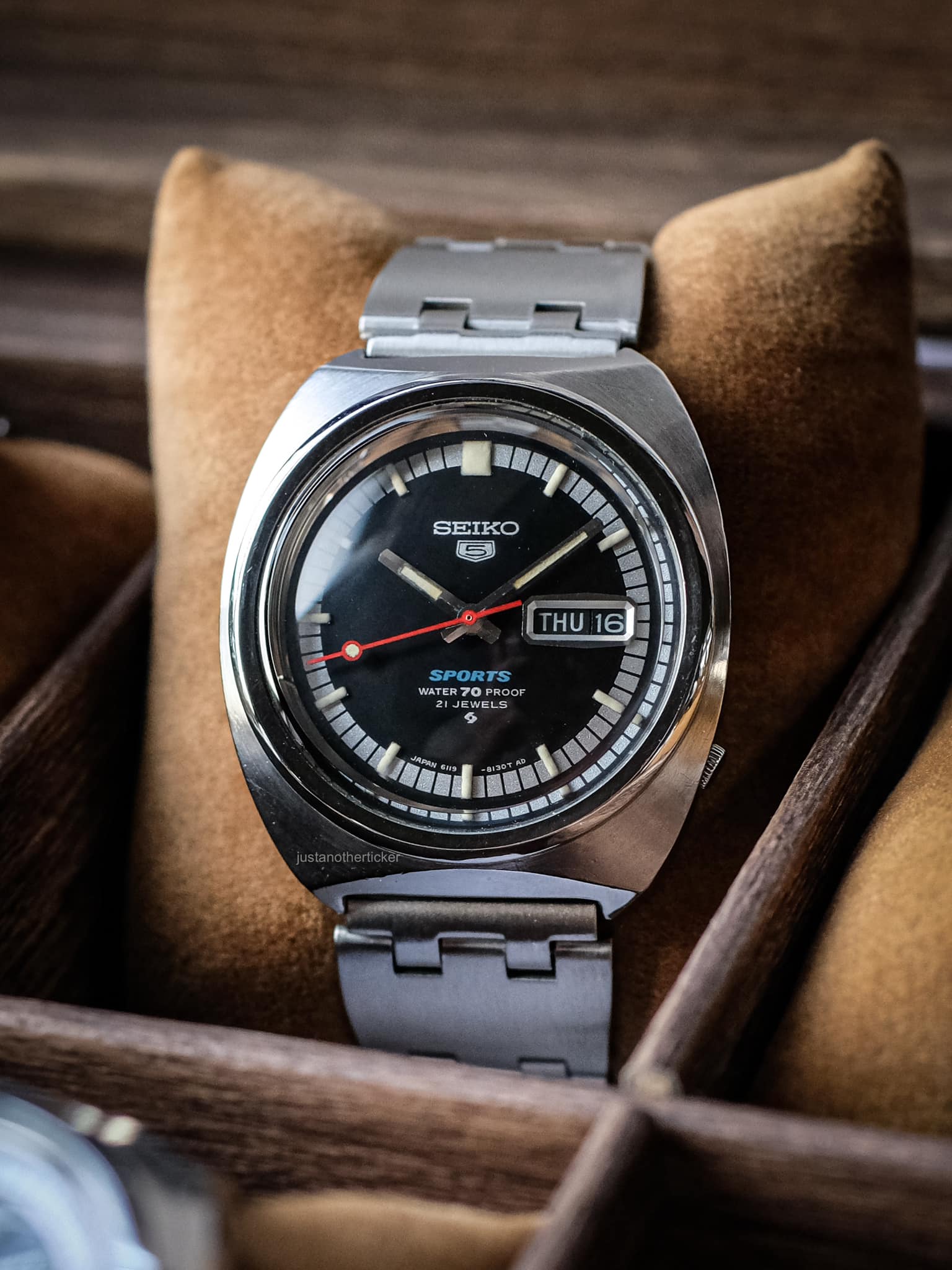 1968 Seiko 5 Sports 6119-8130 #vst