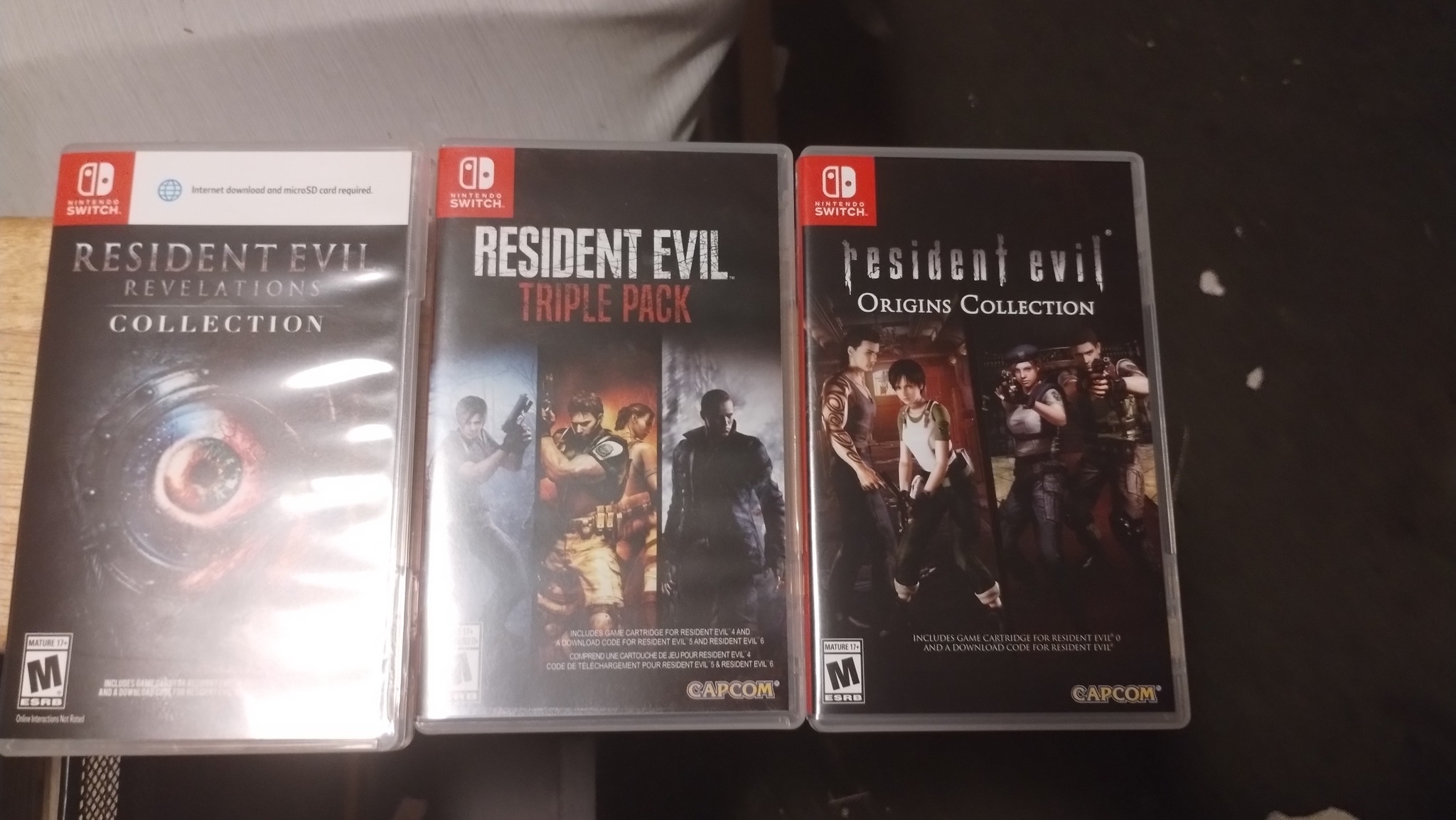 Resident evil games on switch with digital codes