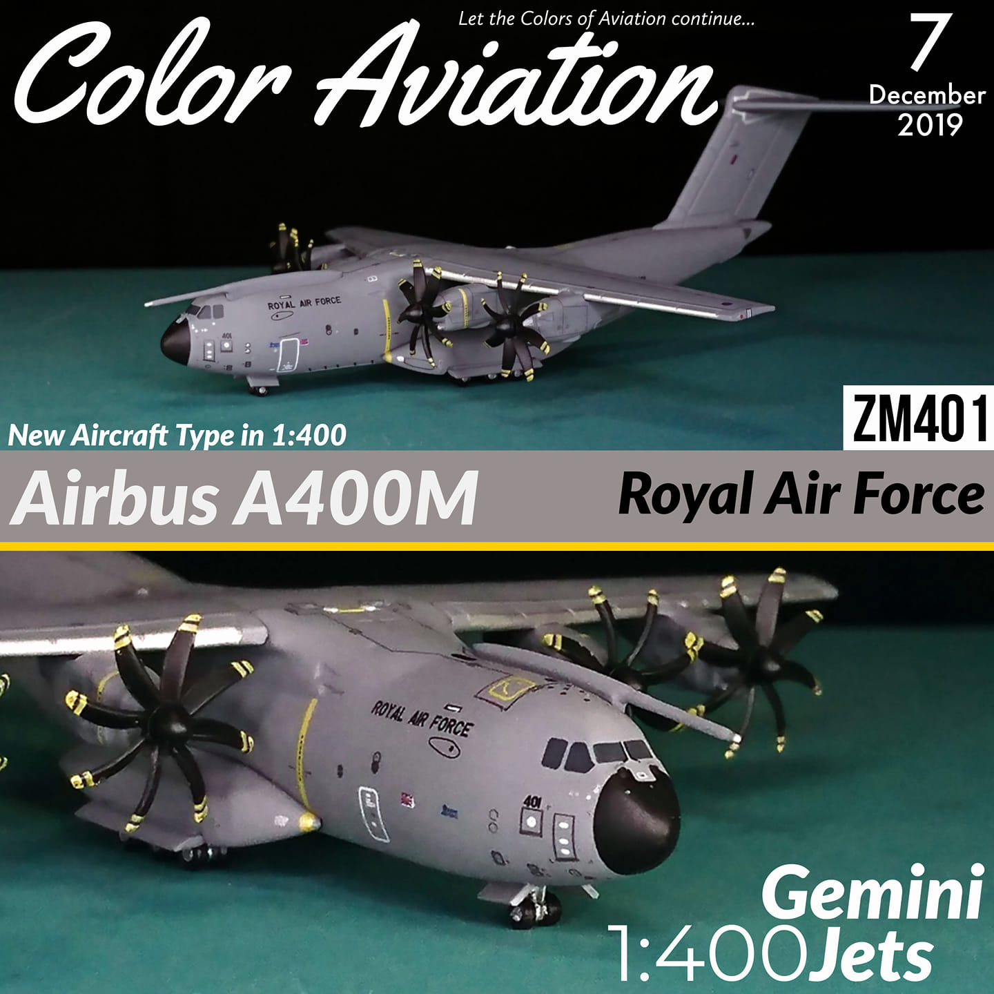 ✈First 1:400 Airbus A400M Finally the Airbus A400M is released in