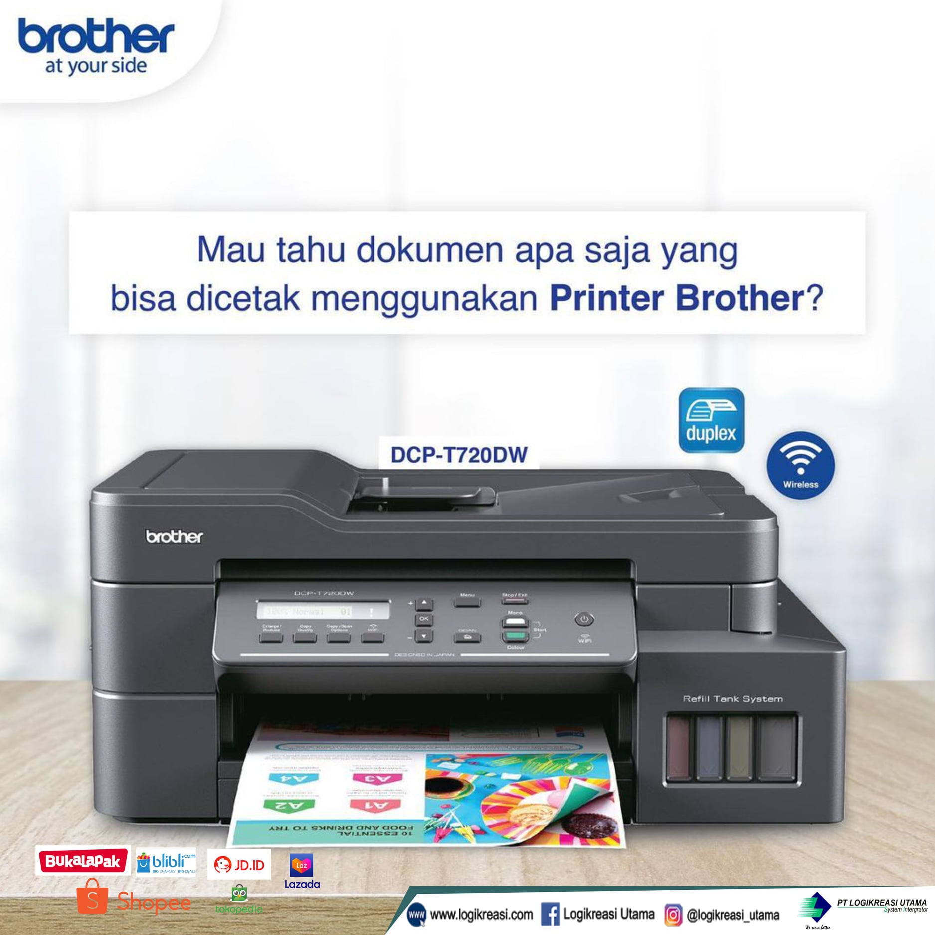 Brother DCP-T720DW Brother & Sister,... - Logikreasi Utama
