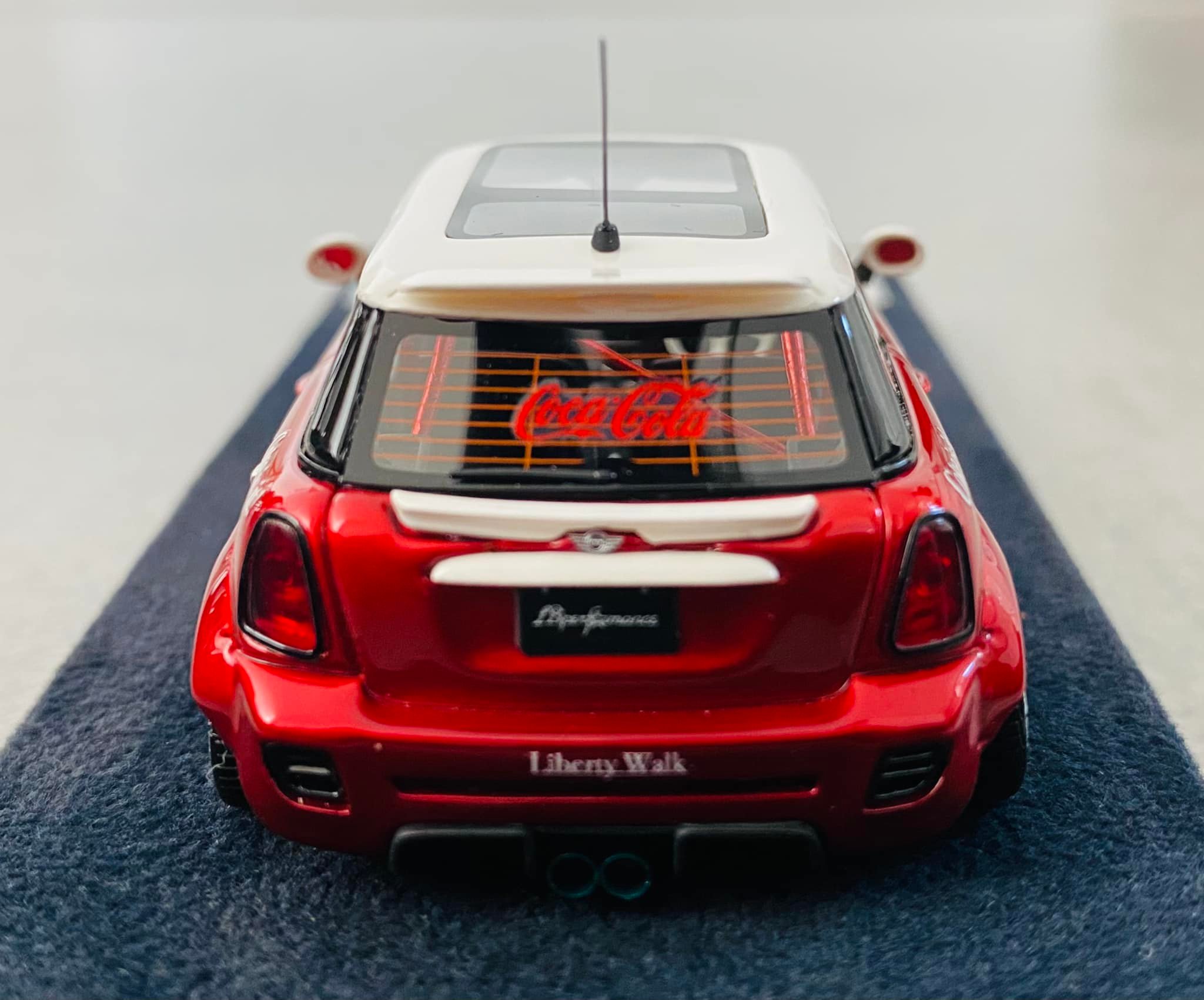 Introducing the 1:50 Scale Coca-Cola Mini Cooper Mk1 🥤✨ Shining