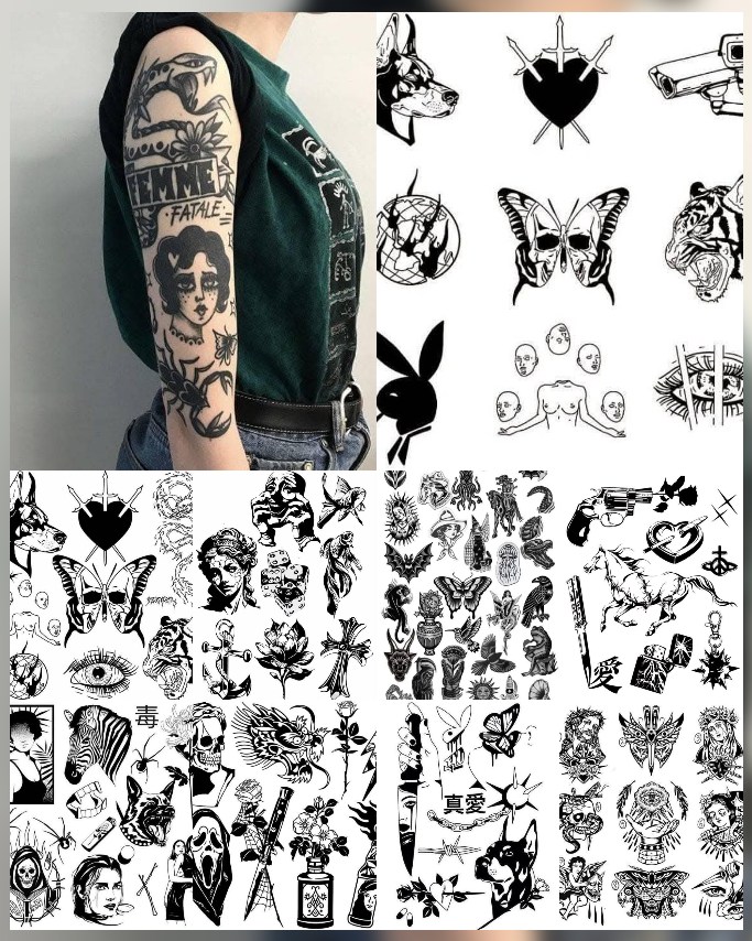 KA PA Tik - Traditional black ink patches tattoo ideas 😍 | Facebook