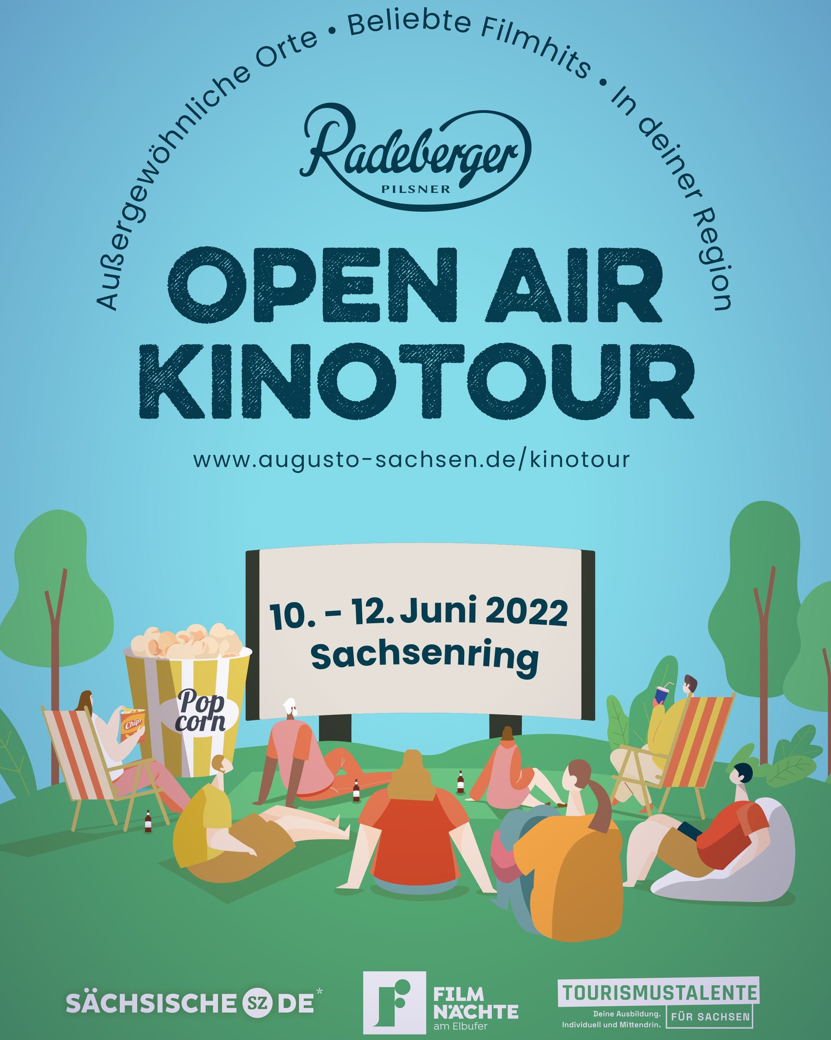 150 Jahre Radeberger Mit Open Air Kinotour – XMEO