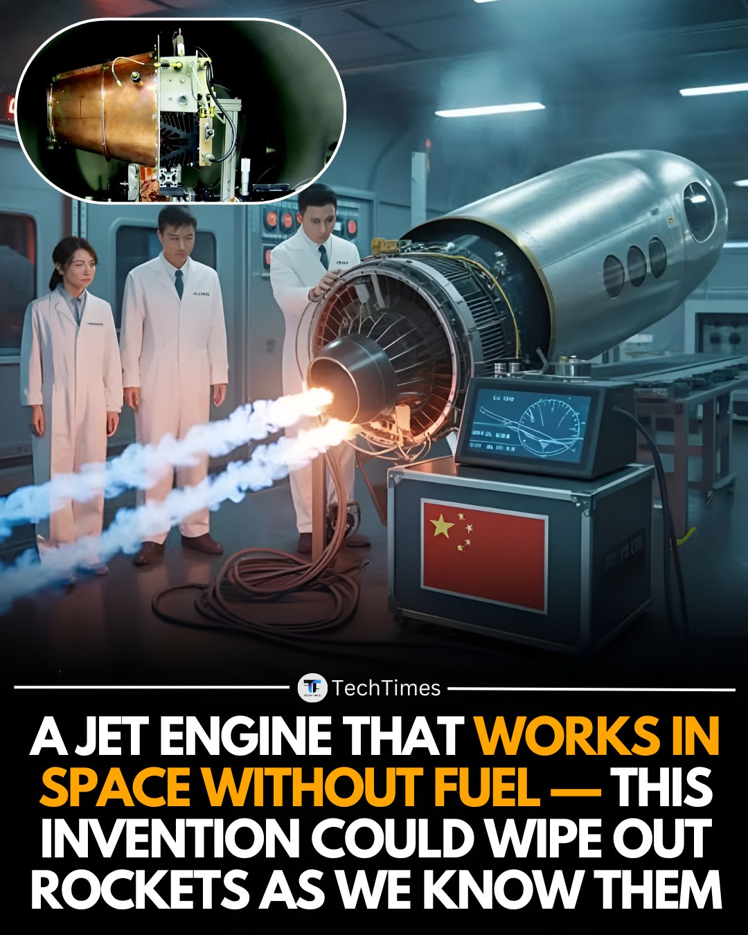 TechTimes - China’s scientists have unveiled a prototype engine that ...