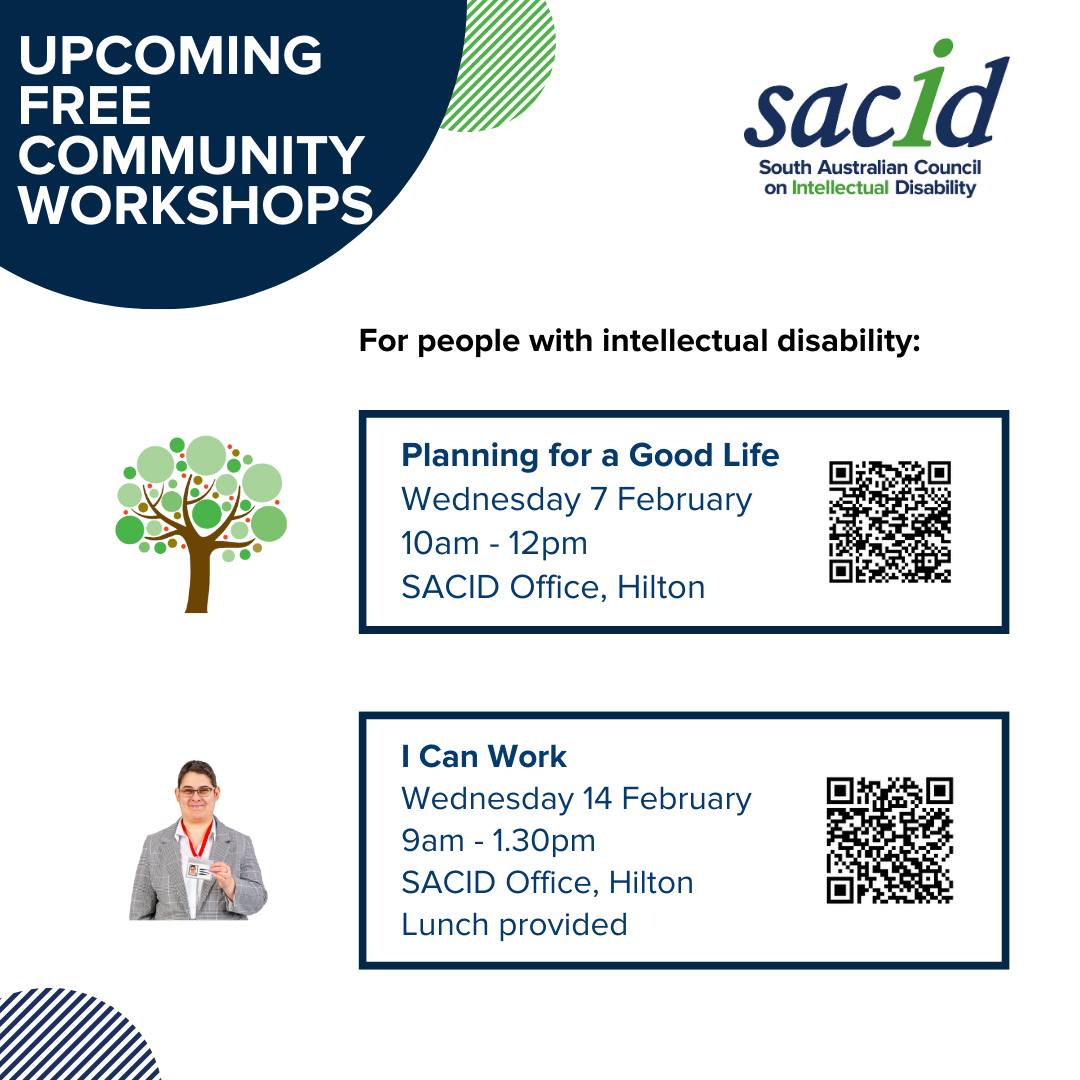 👍... - South Australian Council on Intellectual Disability Inc