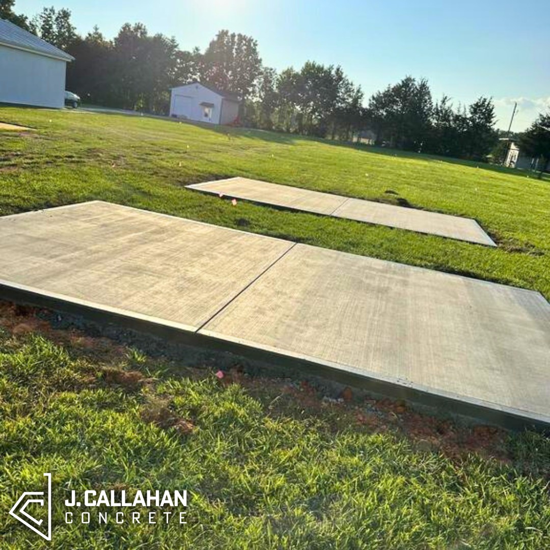 2 #slabs + 2 #gazebos + 1 #walkway... - J. Callahan Concrete | Facebook